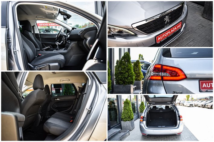 Peugeot 308 2019, Diesel, 1.5, Mecanică, Argintiu 