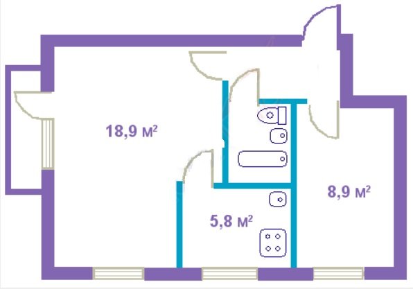 Apartament Chisinau, Botanica, str. Minsk 1