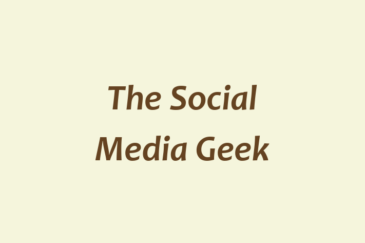 The Social Media Geek