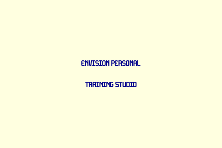 Envision Personal Training Studio