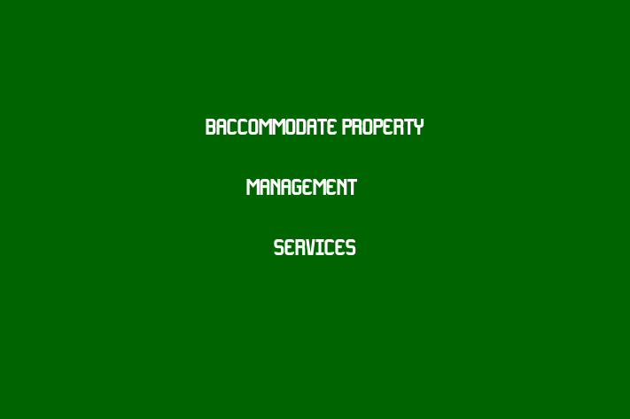 Baccommodate Property Management & Services