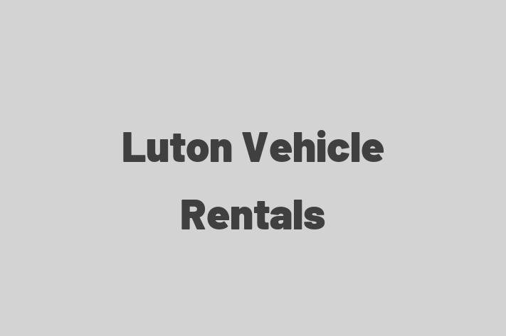 Luton Vehicle Rentals