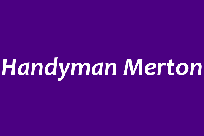 Handyman Merton