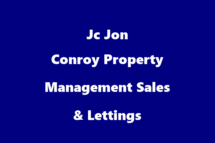 Jc Jon Conroy Property Management Sales & Lettings