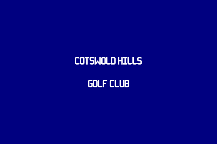 Cotswold Hills Golf Club