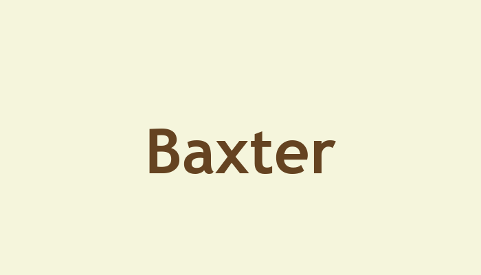 Baxter