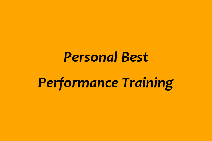 Personal Best Performance Training