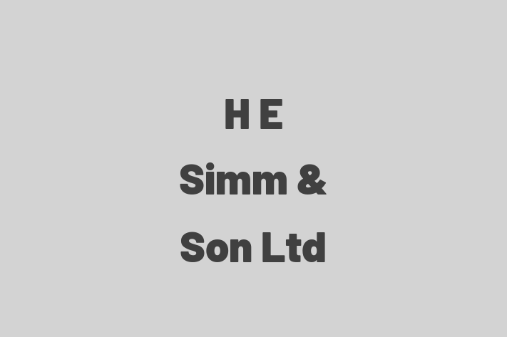 H E Simm & Son Ltd