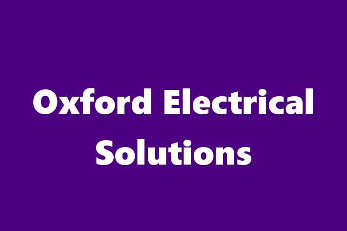 Oxford Electrical Solutions