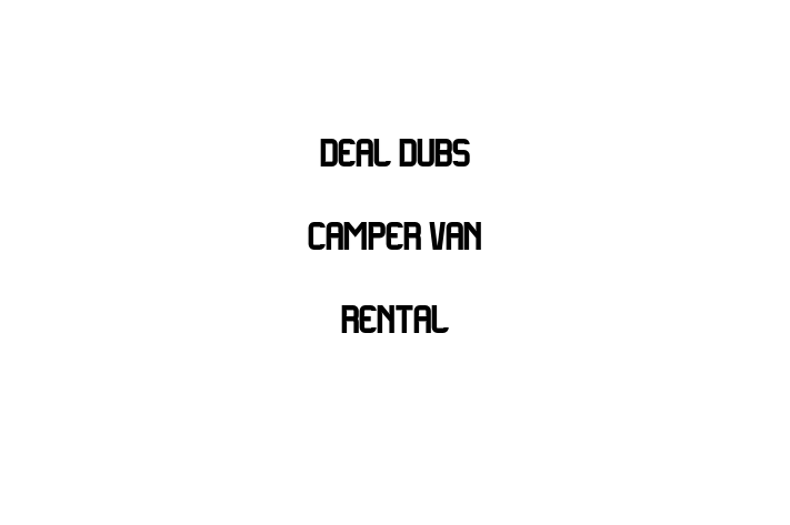 Deal Dubs Camper Van Rental