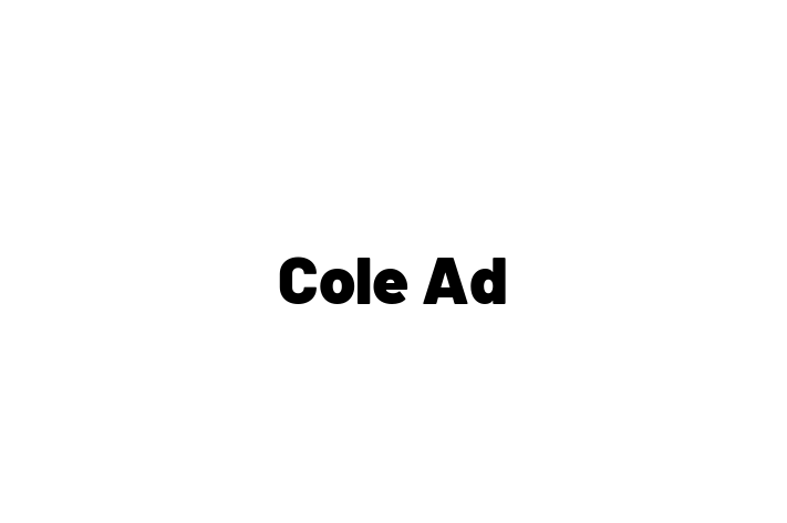 Cole Ad