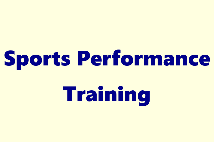 Sports Performance Training