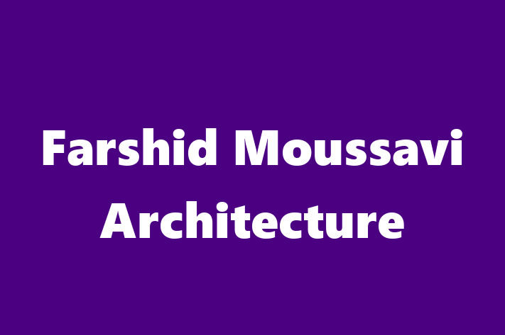 Farshid Moussavi Architecture