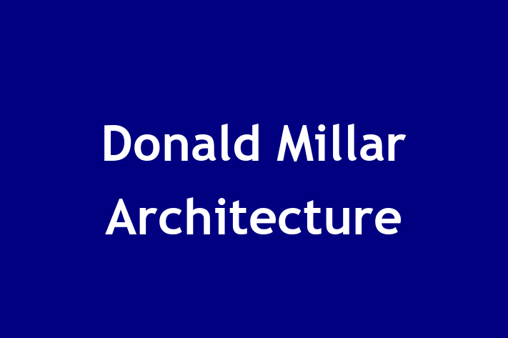 Donald Millar Architecture