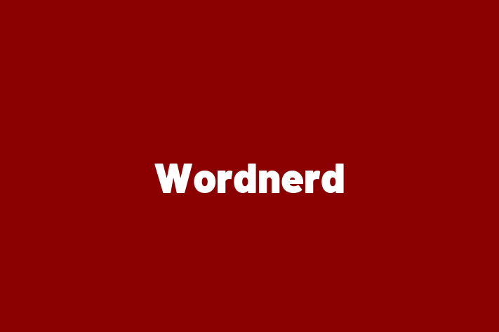 Wordnerd