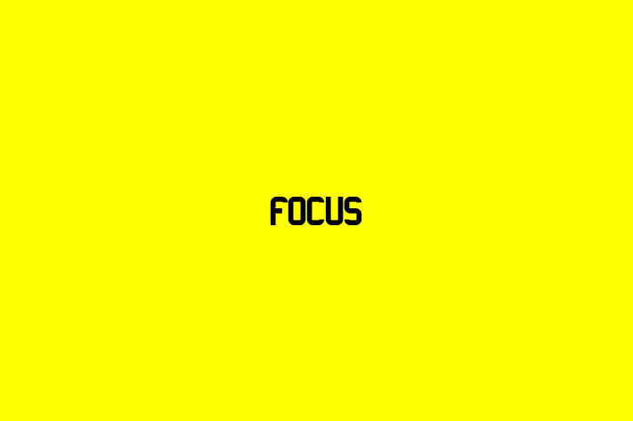 focus