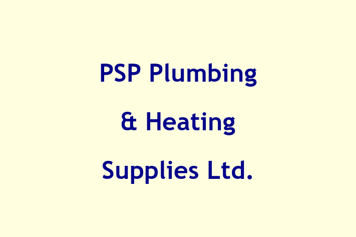 PSP Plumbing & Heating Supplies Ltd 