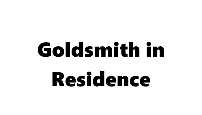 Goldsmith in Residence