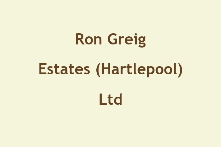 Ron Greig Estates (Hartlepool) Ltd