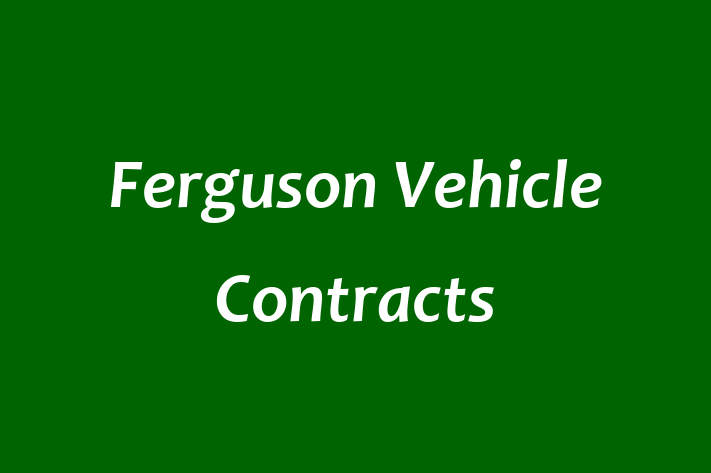 Ferguson Vehicle Contracts