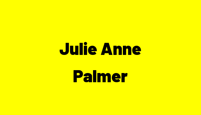 Julie Anne Palmer