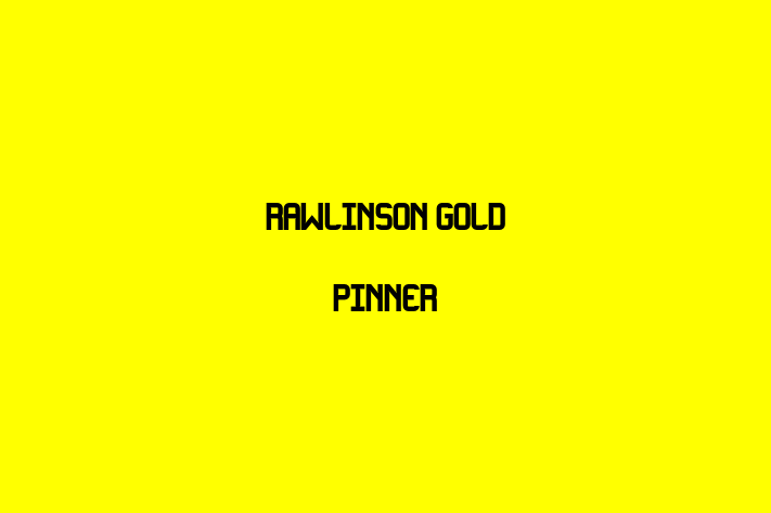 Rawlinson Gold Pinner