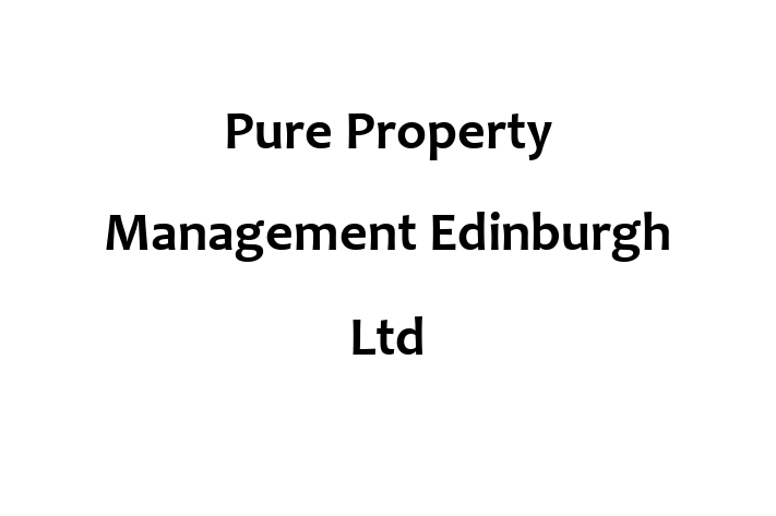 Pure Property Management Edinburgh Ltd