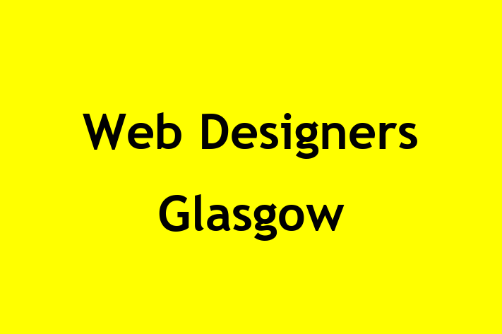 Web Designers Glasgow