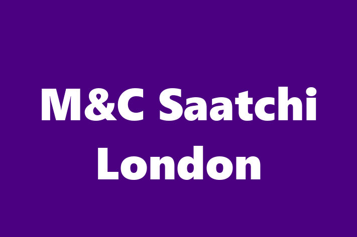 M&C Saatchi London