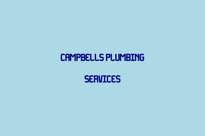 Campbells plumbing services