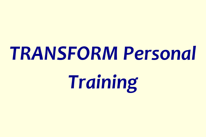 TRANSFORM Personal Training