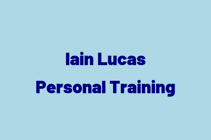 Iain Lucas Personal Training