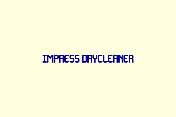 Impress Drycleaner