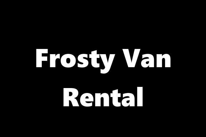 Frosty Van Rental