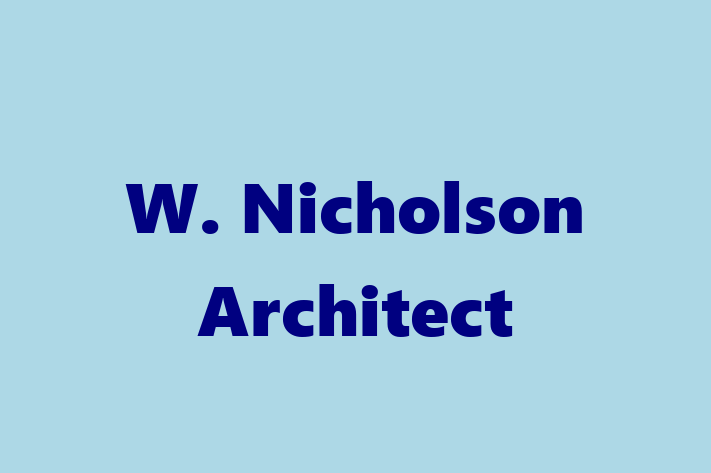 W  Nicholson Architect