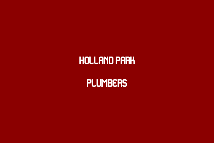 Holland Park Plumbers