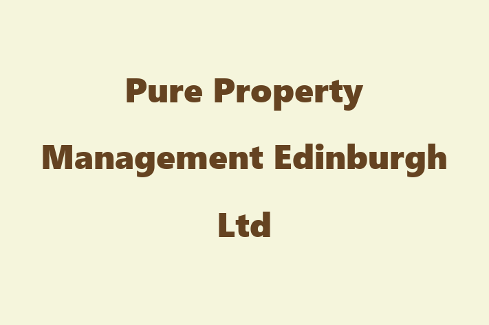 Pure Property Management Edinburgh Ltd