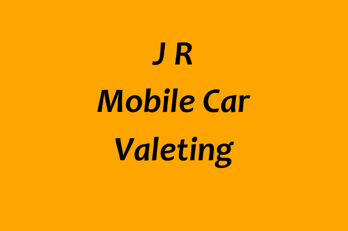 J R Mobile Car Valeting