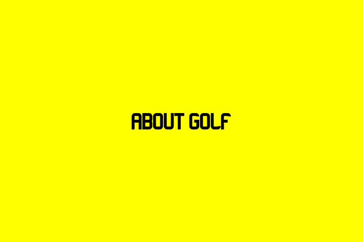 About Golf