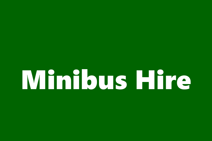 Minibus Hire