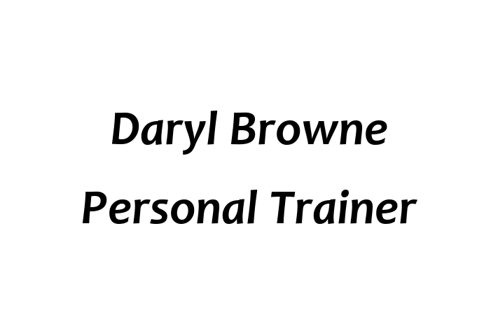 Daryl Browne Personal Trainer