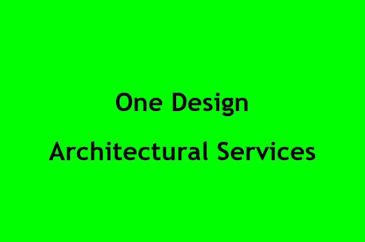 One Design Architectural Services