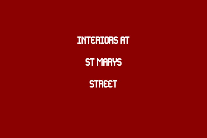 Interiors At St Marys Street