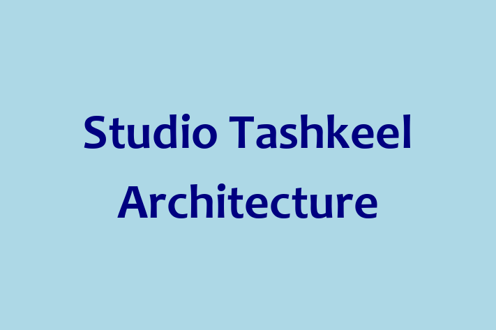 Studio Tashkeel Architecture