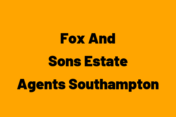 Fox And Sons Estate Agents Southampton