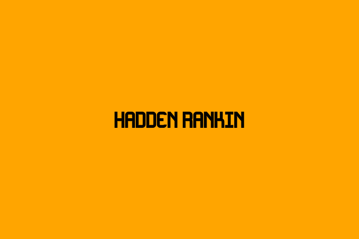 Hadden Rankin