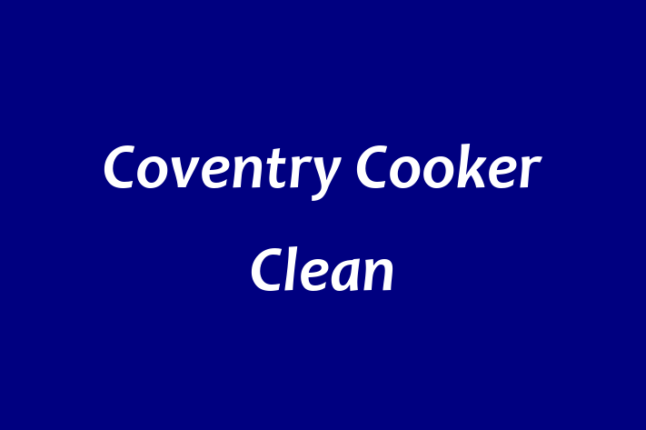 Coventry Cooker Clean