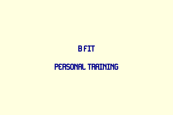 B FIT Personal Training