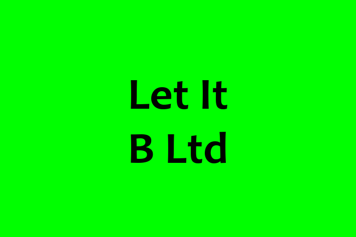 Let It B Ltd