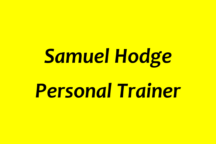 Samuel Hodge Personal Trainer